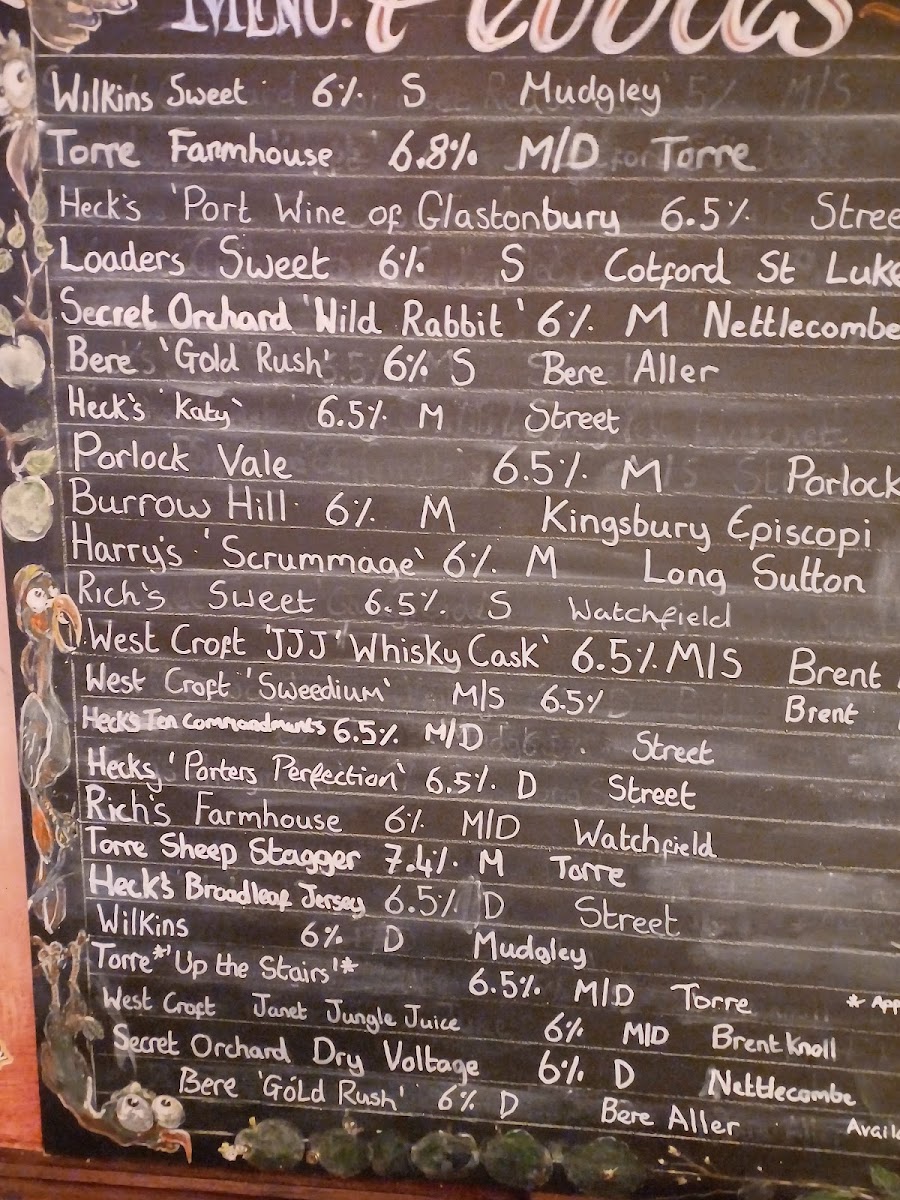 Pebbles Tavern Menu - Image 4