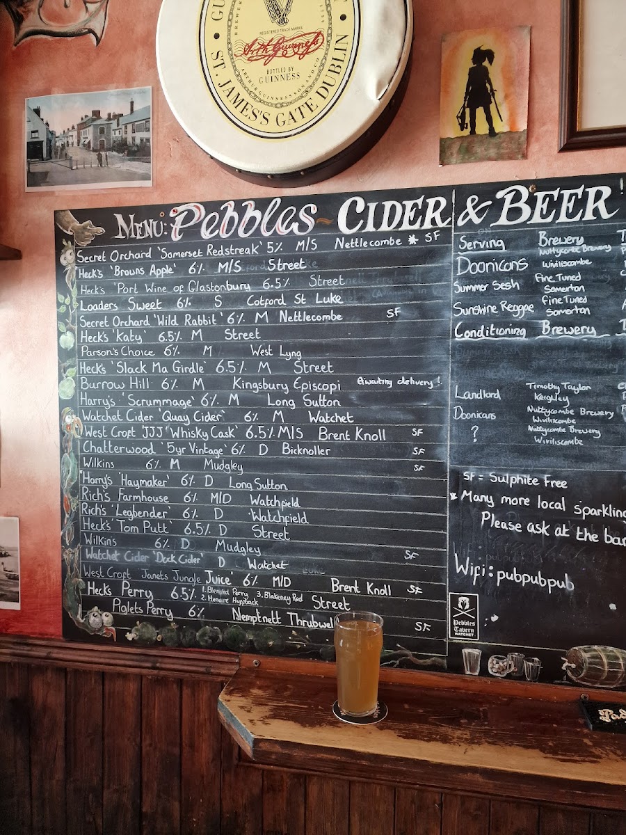 Pebbles Tavern Menu - Image 5